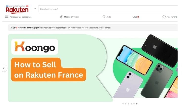 Come vendere su Rakuten France